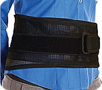 EA/1 - Pull-It Back & Abdominal Support, 32"-51", Black - Best Buy Medical Supplies