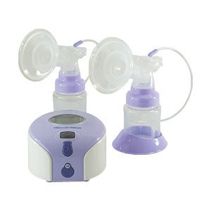 EA/1 - Roscoe Medical Viverity™ TruComfort® Deluxe Double Electric Breast Pump with Manual Pump Option - Best Buy Medical Supplies