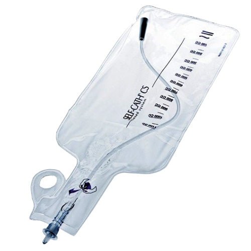 EA/1 - Self-Cath Closed System Catheter with Collection Bag 8 Fr 16" 1100 mL - Best Buy Medical Supplies