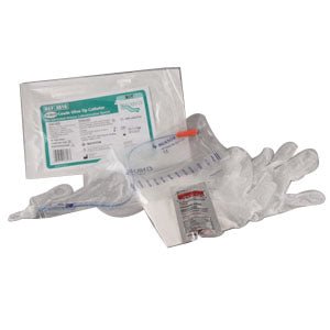 EA/1 - Self-Cath Coude Olive Tip Closed System with Insertion Supplies 16 Fr 16" 1100 mL - Best Buy Medical Supplies