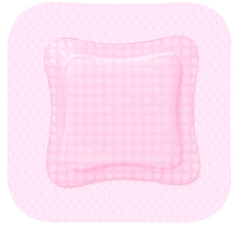 EA/1 - Smith & Nephew Allevyn™ Gentle Gel Adhesive Hydrocellular Foam Dressing with Border, 5" x 5" with 4" x 4" Pad - Best Buy Medical Supplies