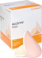 EA/1 - Smith & Nephew Allevyn™ Non-Adhesive Hydrocellular Dressing, 5-1/2" x 4-1/2" Heel - Best Buy Medical Supplies