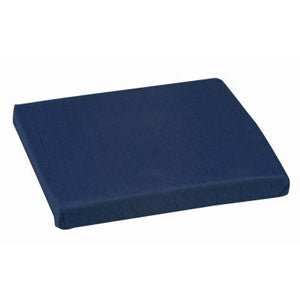 EA/1 - Standard Polyfoam Wheelchair Cushion 16" x 18" x 2", Navy - Best Buy Medical Supplies