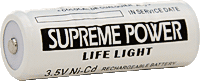 EA/1 - Supreme Technologies Inc Nickel-Cadmium Rechargeable Battery 3.5V Black - Best Buy Medical Supplies
