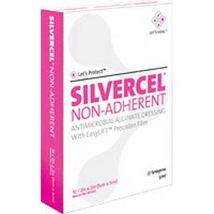 EA/1 - Systagenix Silvercel™ Non Adherent Antimicrobial Alginate Dressing 2" X 2" - Best Buy Medical Supplies