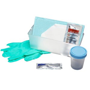 PK/1 - Medline Caring Vinyl Urethral Catheter Tray, 14Fr with Supplies - Best Buy Medical Supplies