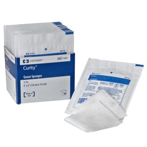 PK/10 - Curity™ Sterile Gauze Sponge, 8-Ply, U.S.P Type VII, Sterile, 4" x 4" - Best Buy Medical Supplies