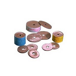 PK/10 - Torbot Colly-Seel™ Disc 1-3/8" Opening Round, 3-1/2" OD Round, Yellow, Standard, Pre-cut - Best Buy Medical Supplies