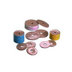 PK/10 - Torbot Colly-Seel™ Disc 2" OD Round, 1/2" Starter Hole, Yellow, Standard - Best Buy Medical Supplies