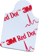 PK/100 - 3M Red Dot™ Resting EKG Electrode 1-3/4" x 7/8",Stretchable, Comfortable - Best Buy Medical Supplies