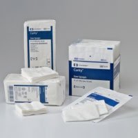 PK/100 - Curity™ Non-Sterile Cover Sponge 3" L x 4" W, Non Woven Cellulose Wadding Filled Sponge - Best Buy Medical Supplies