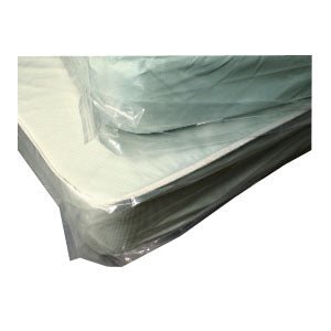 PK/100 - Elkay Plastics Low Density Polyethylene Mattress Bag Cover 90" L x 39" W, Tan Tint, 1-1/2 mil Thickness, Open Ended Closure - Best Buy Medical Supplies