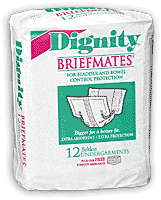 PK/12 - Dignity® Beltless Undergarment 13-1/2" x 26-1/2", Adhesive - Best Buy Medical Supplies