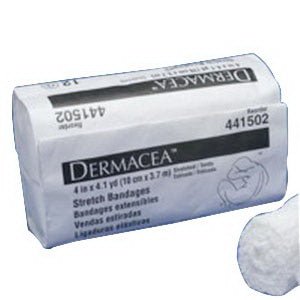PK/12 - Kendall Dermacea™ Non-Sterile Stretch Bandage 3" x 4-1/10 yds - Best Buy Medical Supplies