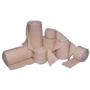 PK/12 - Kendall Dermacea™ Stretch Bandage, Non-Sterile 4" x 4-1/10 yds - Best Buy Medical Supplies