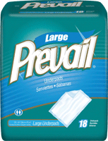 PK/18 - Prevail&reg; Disposable Underpads, Green, Large, 23" x 36" - Best Buy Medical Supplies