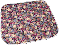 PK/2 - Salk Company CareFor™ Deluxe Designer Print Reusable Chair Pad 18" x 18", Floral Print Printed Top Sheet, Three-Layer Construction, Anti-Fungal Finish - Best Buy Medical Supplies