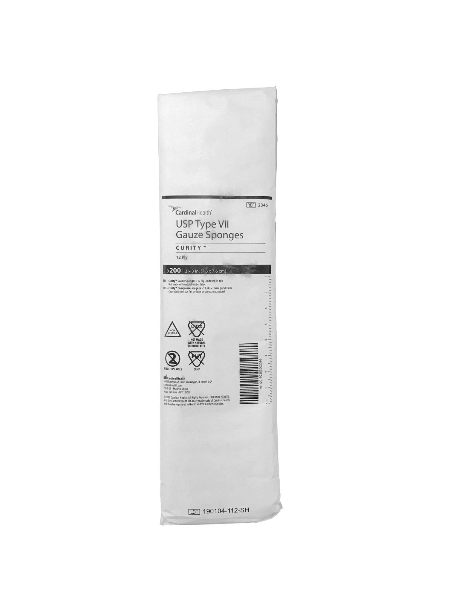 PK/200 - Curity Nonsterile Gauze Sponge, USP VII Gauze, 3" x 3" - Best Buy Medical Supplies