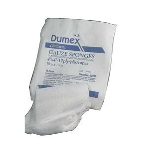 PK/200 - Derma Sciences Ducare® Woven Gauze Sponge, 8-Ply, 4" x 3" - Best Buy Medical Supplies