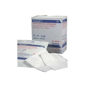 PK/200 - Derma Sciences DuSoft® Non-Woven Sponge, 4-Ply, 3" x 3" - Best Buy Medical Supplies