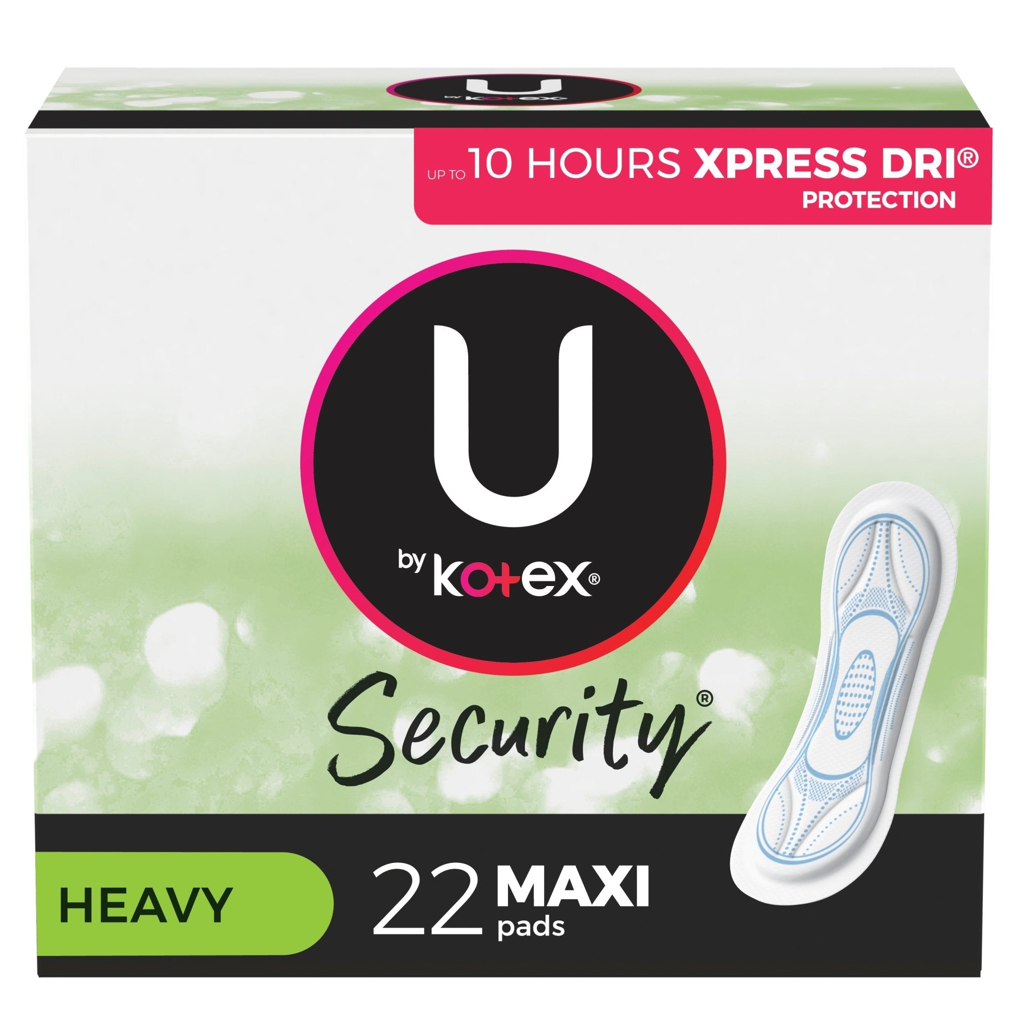 PK/22 - U by Kotex Premium Long Super Maxi Pads - Best Buy Medical Supplies