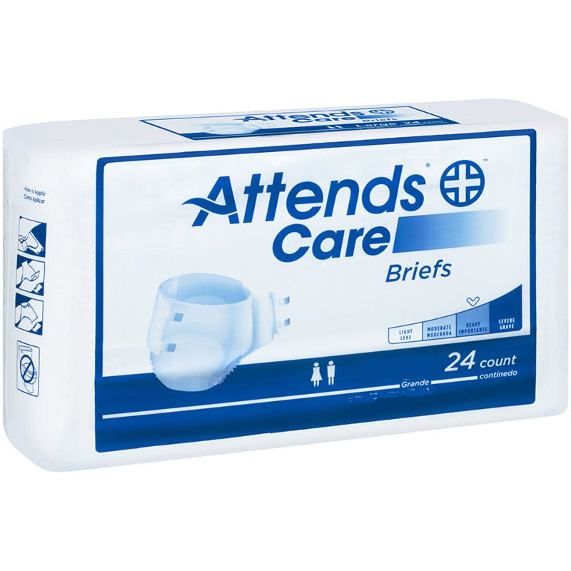 PK/24 - Attends® Homecare Breathable Brief, Large (44" to 58") - Best Buy Medical Supplies