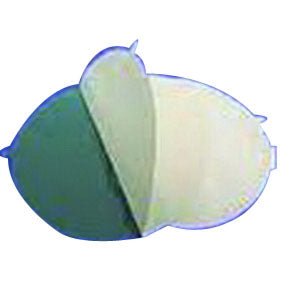 PK/25 - Nu-Hope Adhering Tape Disc 1/2" Opening, 3" OD, Pre-Cut, Adhesive on One Side - Best Buy Medical Supplies