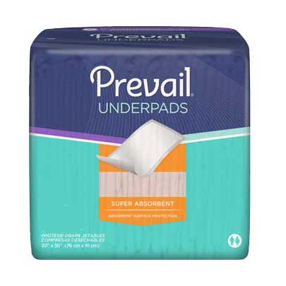 PK/25 - Prevail® Night Time Disposable Underpads 30" x 36" - Best Buy Medical Supplies