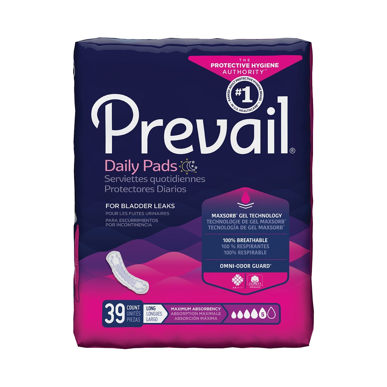 PK/39 - Prevail® Ultra Bladder Control Pad 13" - Best Buy Medical Supplies
