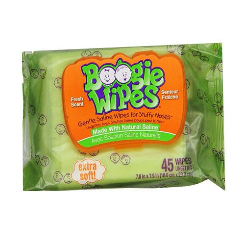 PK/45 - Nehemiah Boogie Wipes® Saline Nose Wipe, Fresh Scent - Best Buy Medical Supplies