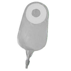 PK/5 - Marlen Manufacturing E-Z Drain™ Two-piece Urostomy Drainable Pouch 8-5/8" L x 5" W, Regular, White, Plastic, 15Oz, Lightweight - Best Buy Medical Supplies