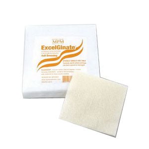 PK/5 - MPM Medical ExcelGinate® Calcium Alginate Dressing, 4" x 4" - Best Buy Medical Supplies