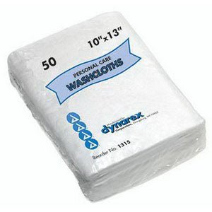 PK/50 - Dynarex Washcloth 12" x 13", Dry Wipes, Highly-absorbent - Best Buy Medical Supplies