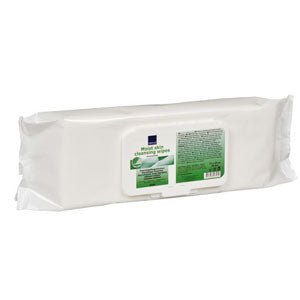PK/80 - Abena Soft-Care™ Wet Skin Cleansing Wipes, 80 Unit Bag - Best Buy Medical Supplies
