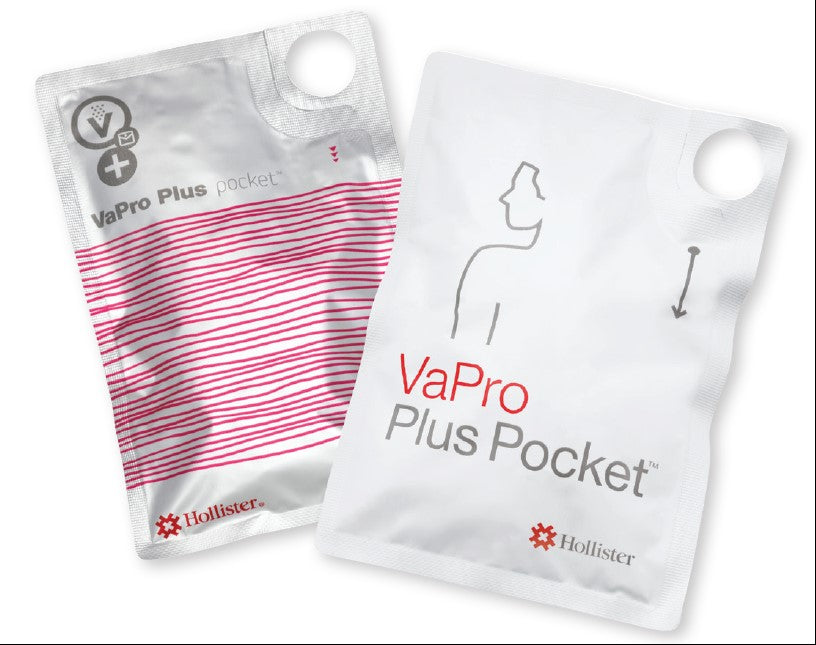 EA/1 - Hollister VaPro Plus Pocket&trade; Touch Free Hydrophilic Intermittent Catheter 12Fr, 8"  - Best Buy Medical Supplies