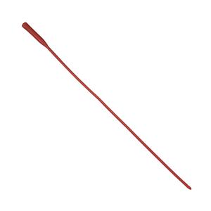 EA/1 - TruCath Red Rubber Intermittent Urethral Catheter, 18 Fr, 16'' Length