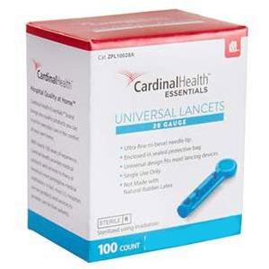 BX/100 - Cardinal Health Essentials Universal Lancet 30G (100 count)
