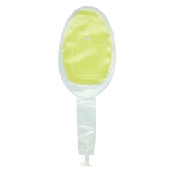 BX/5 - ConvaTec Eakin® Fistula and Wound Drainage Pouch, with Remote Drainage Attachment and Tap Closure, 6.9" x 4.3" Stoma, Transparent
