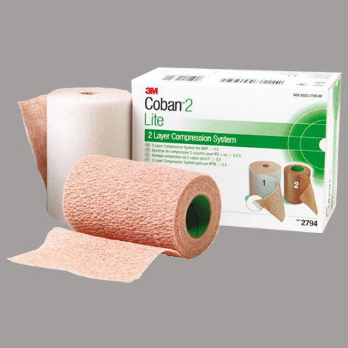 BX/1 - 3M&trade; Coban&trade; Compression System, 2-Layer Lite, Latex-Free, Tan - Best Buy Medical Supplies