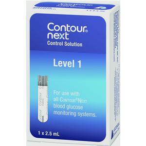 BX/1 - Bayer Contour® Next Level 1 Control Solution, Low - Best Buy Medical Supplies