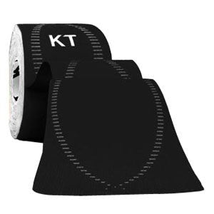 BX/1 - KT Tape&reg; Pro, Synthetic, 20 Pre-Cut 2" x 10" Strips, Jet Black - Best Buy Medical Supplies