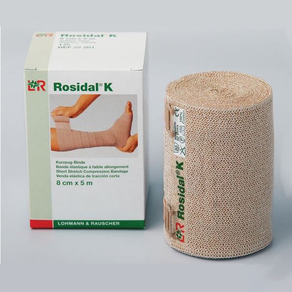 BX/1 - Rosidal K Short Stretch Bandage, 4.7" X 5.5 yds. - Best Buy Medical Supplies