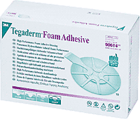 BX/10 - 3M Tegaderm&trade; High Performance Adhesive Foam Dressing 3" x 2-3/4" Mini Oval - Best Buy Medical Supplies