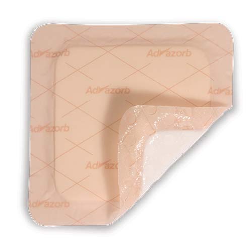 BX/10 - Advazorb Border Adherent Hydrophilic Foam Dressing 4.9" x 4.9" (12.5 x 12.5cm) - Best Buy Medical Supplies