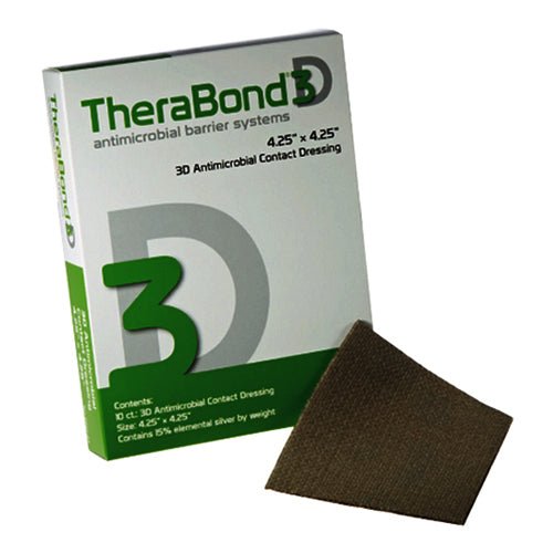 BX/10 - Alliqua Biomedical Choice Therapeutics&reg; TheraBond&reg; 3D Antimicrobial Contact Dressing, 4-1/4" x 4-1/4" - Best Buy Medical Supplies