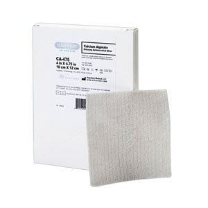 BX/10 - Argentum Silverlon&reg; Antimicrobial Silver Calcium Alginate Dressing 4" x 4-3/4", Sterile, Nonwoven - Best Buy Medical Supplies