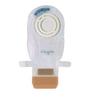 BX/10 - Assura AC Easiflex 2-Piece Pediatric Drainable Pouch 1-1/8", Transparent - Best Buy Medical Supplies