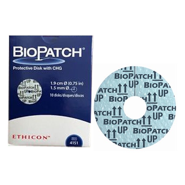 BX/10 - Biopatch Antimicrobial Dressing 3/4" Disk, 1-1/2 mm - Best Buy Medical Supplies