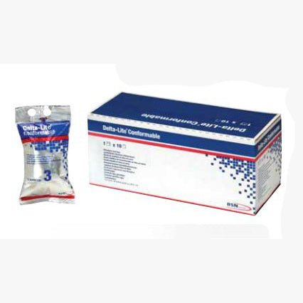 BX/10 - BSN Medical Delta-Lite&reg; Conformable Fiberglass Cast Tape 3" x 4 yds, White, Superior Conformability - Best Buy Medical Supplies