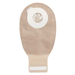BX/10 - ConvaTec Esteem synergy® + Drainable Pouch, Up to 1-3/8" Cut-to-Fit, Integrated Closure, Filter, 12" L, Tan - Best Buy Medical Supplies